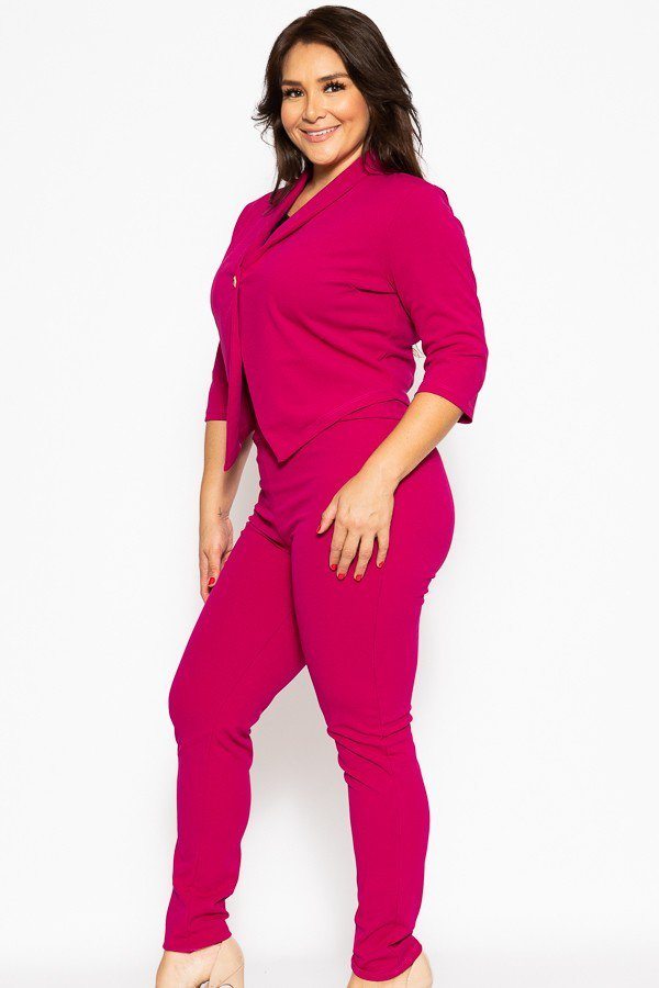 Classic Pant Suit Set