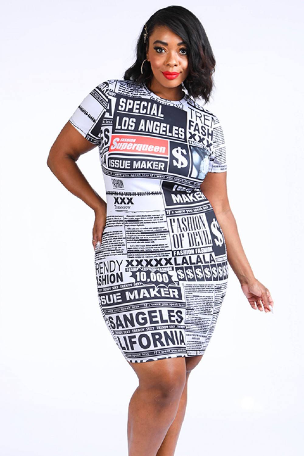 Newspaper Dress