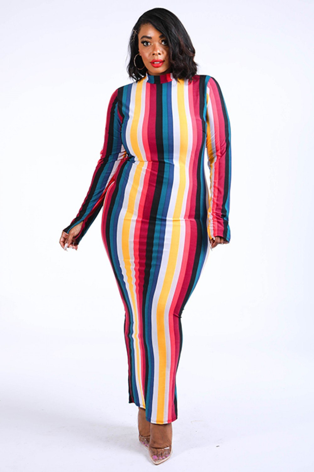 Striped Maxi Dress