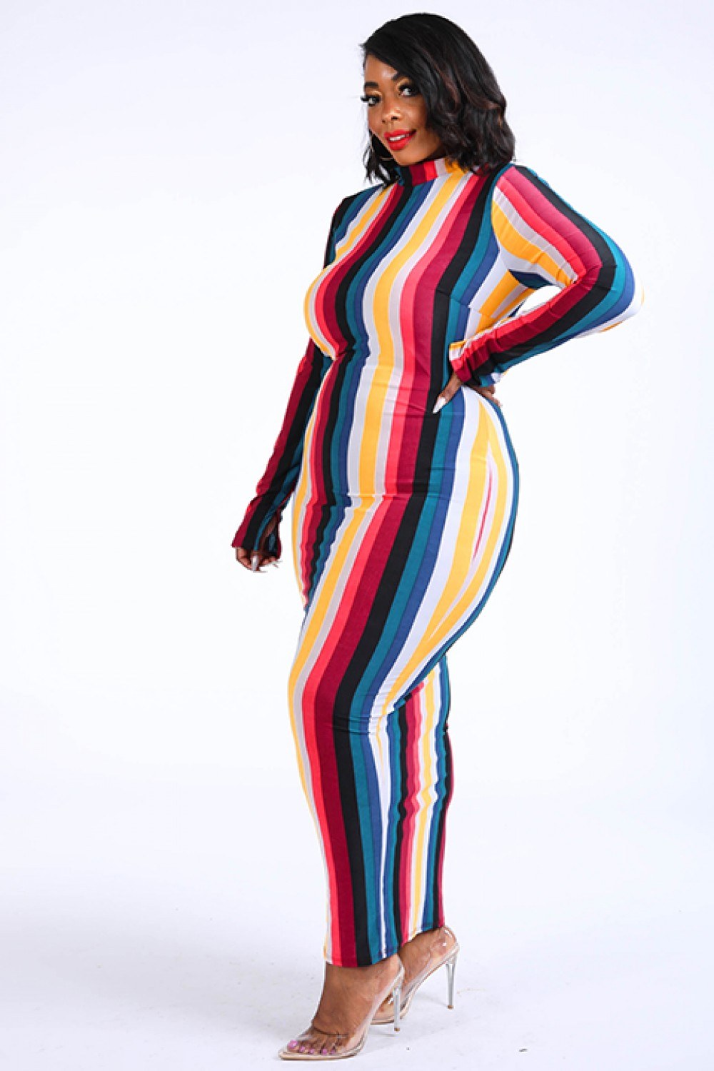Striped Maxi Dress