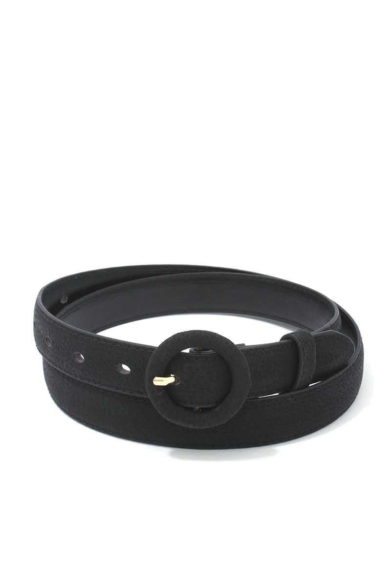Soft Rounded Buckle Belt