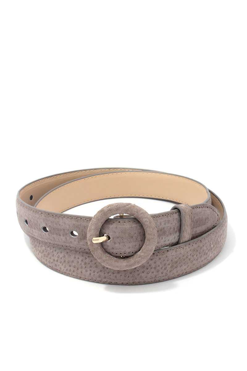 Soft Rounded Buckle Belt