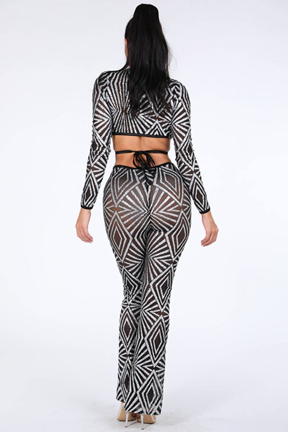Glitter Pants Set