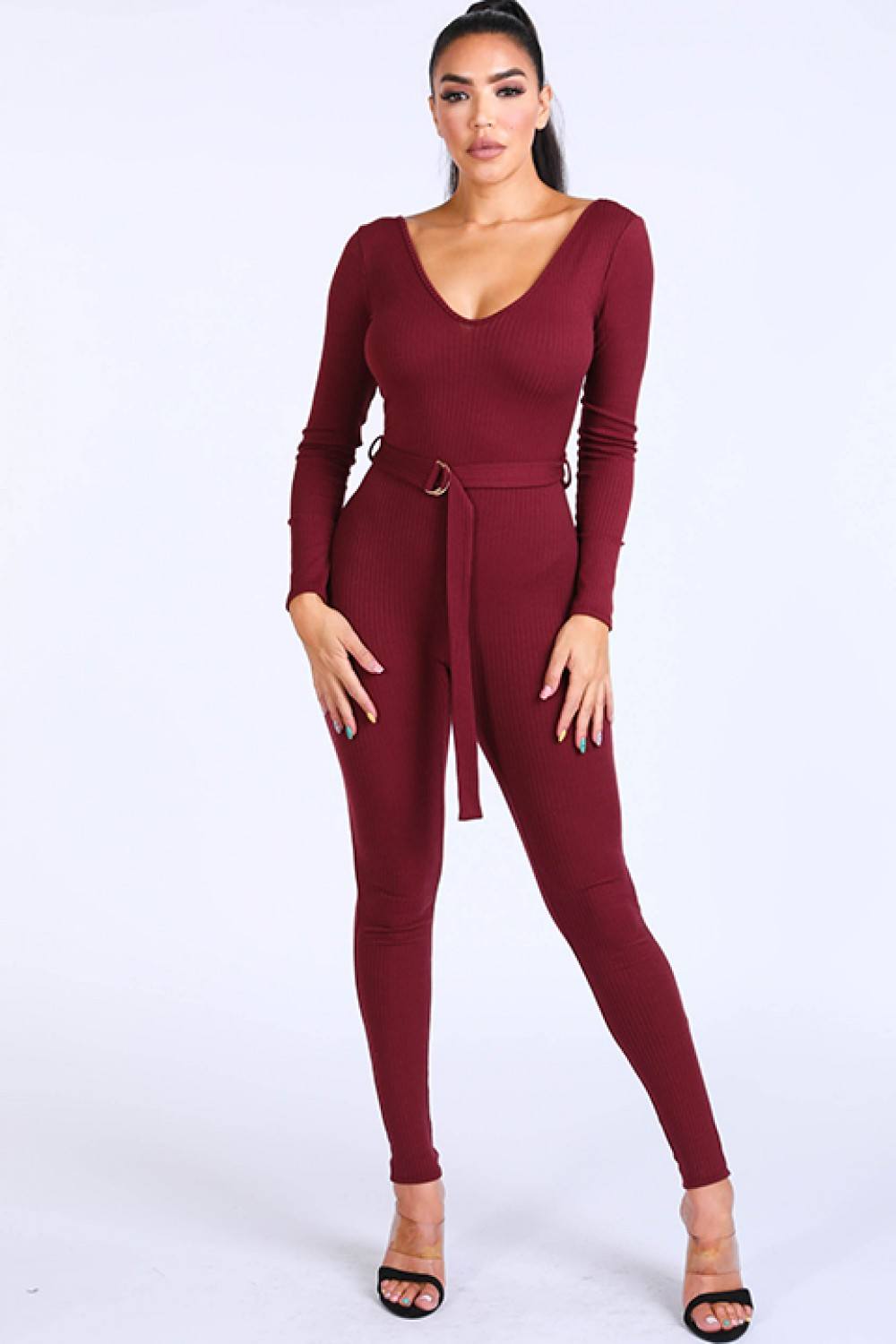 Off Shoulder Jumpsuit