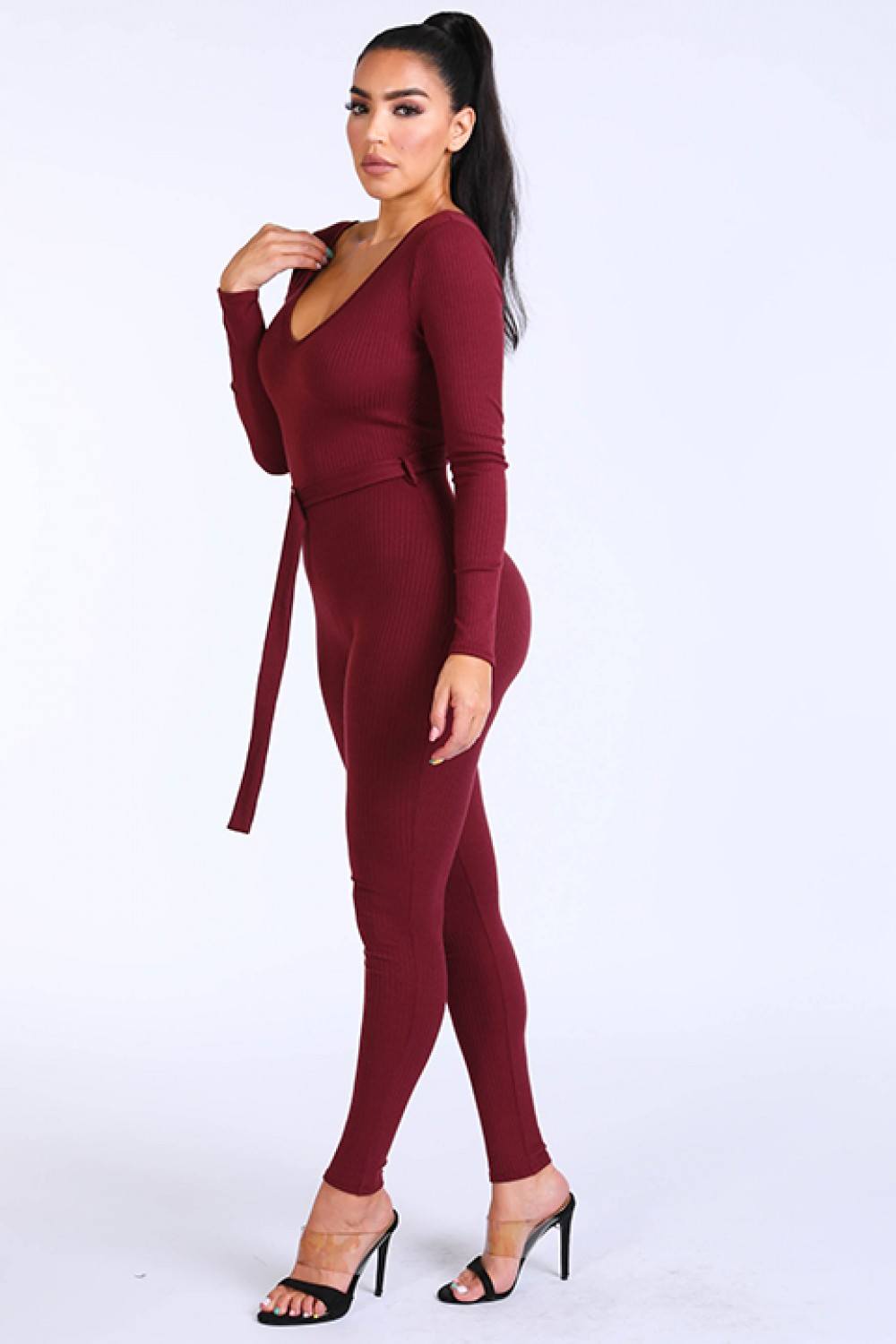 Off Shoulder Jumpsuit