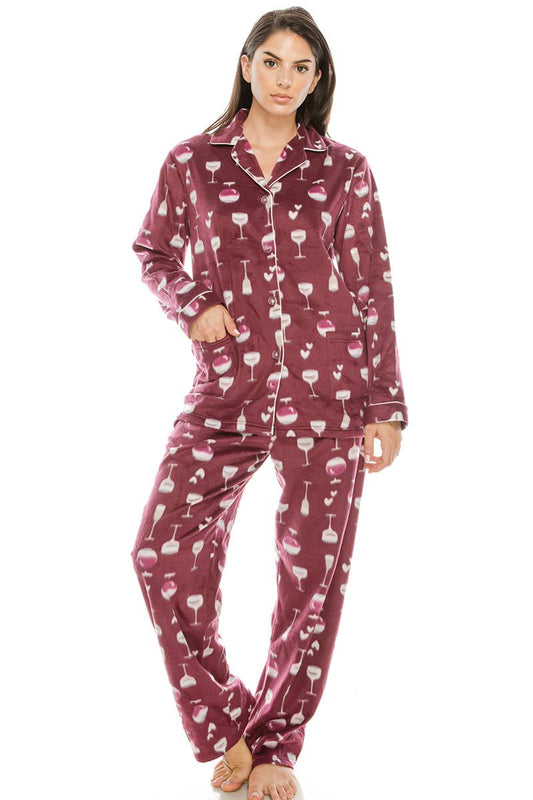 2 Pc. Fleece Pj Set