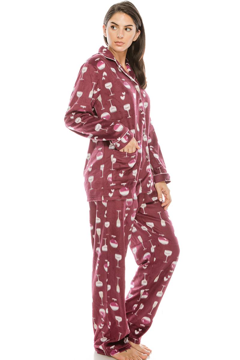 2 Pc. Fleece Pj Set