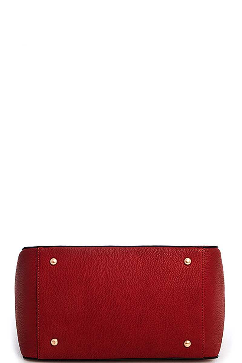 Fashion Stylish Satchel Bag With Long Strap