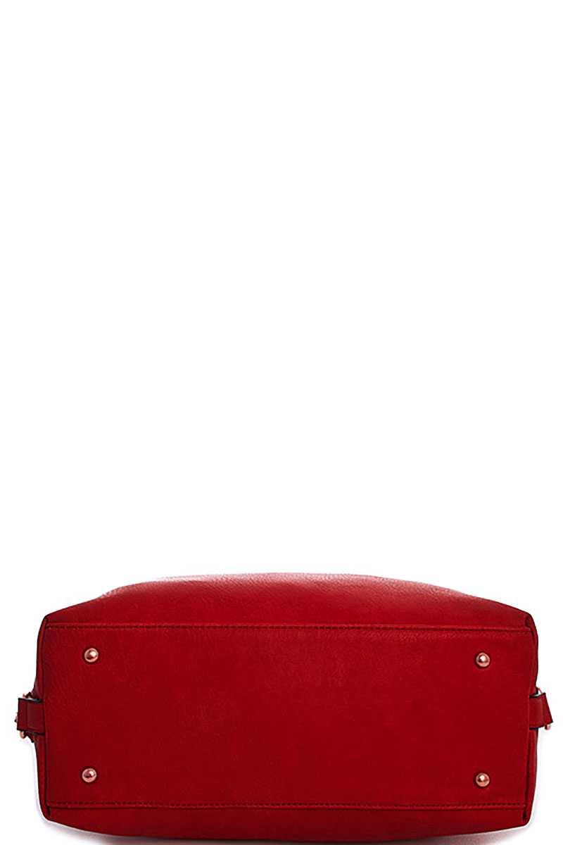 Designer Fashion Loose Fit Satchel With Long Strap
