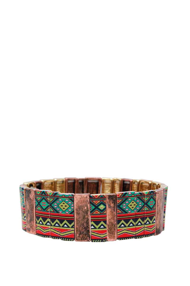 Chic Ancient Pattern Stretchable Bracelet