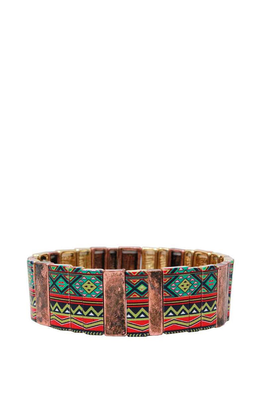 Chic Ancient Pattern Stretchable Bracelet