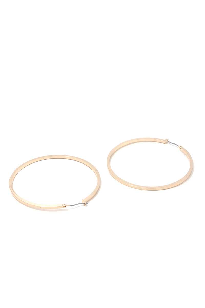 Metal Hoop Earring
