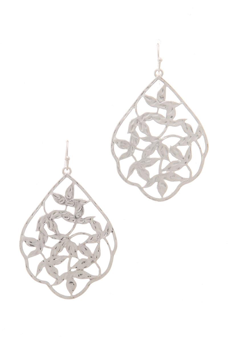 Metal Drop Earring