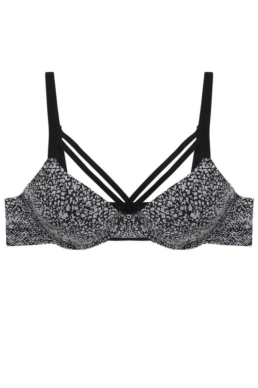 Caged Plunge Bra W/ Underwire