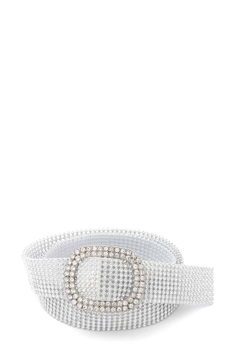 Thin Rhinestone Belt