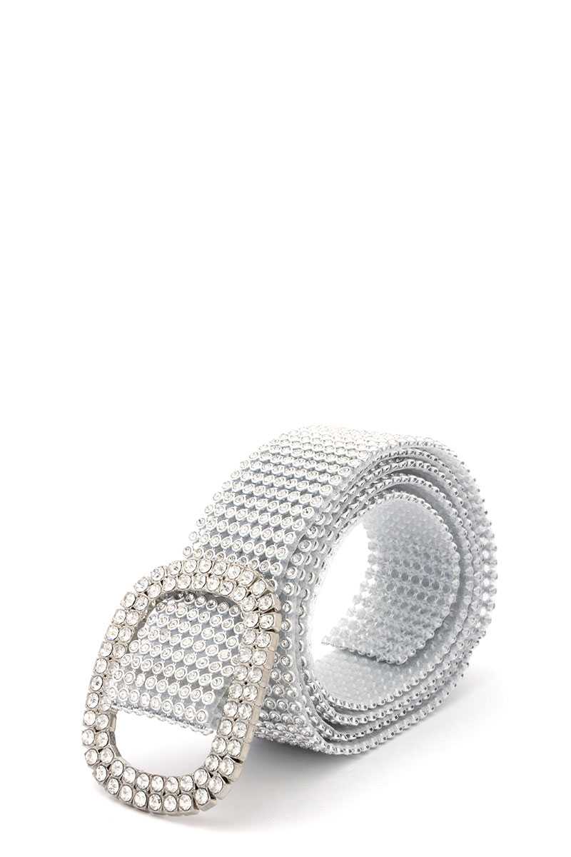 Thin Rhinestone Belt