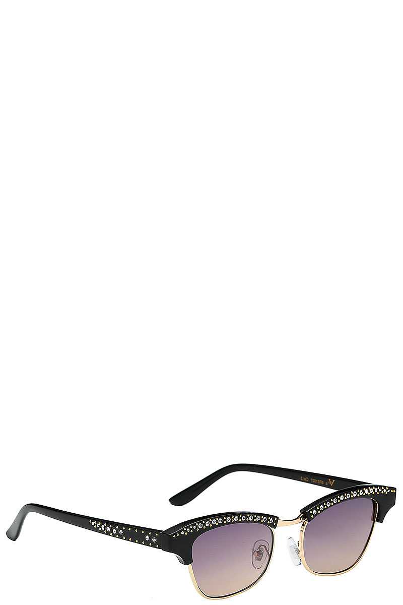 Designer Milky Way Rhinestone Sunglasses