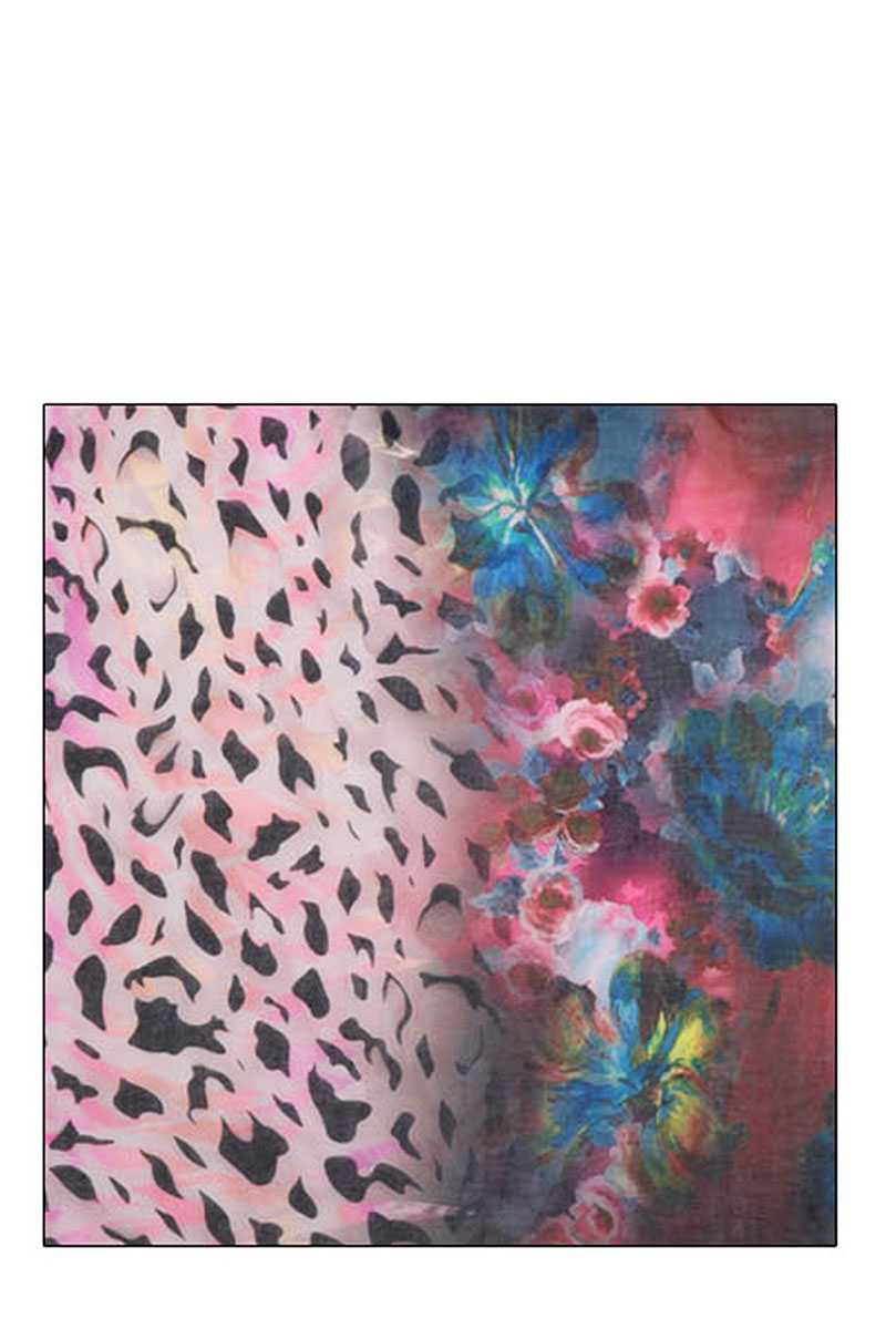 Stylish Multi Color And Pattern Print Scarf
