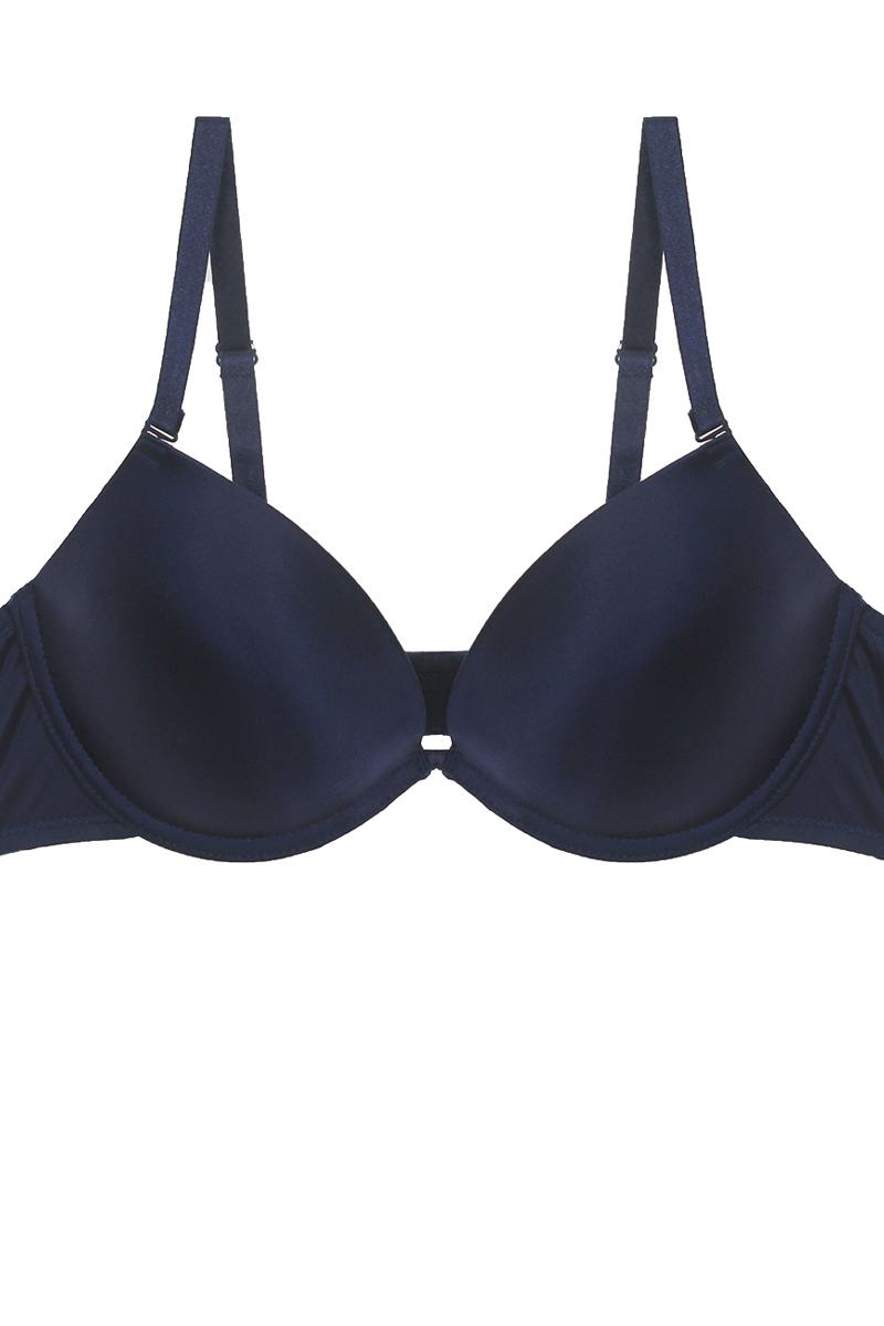 Shinny Push-up Plunge Bra