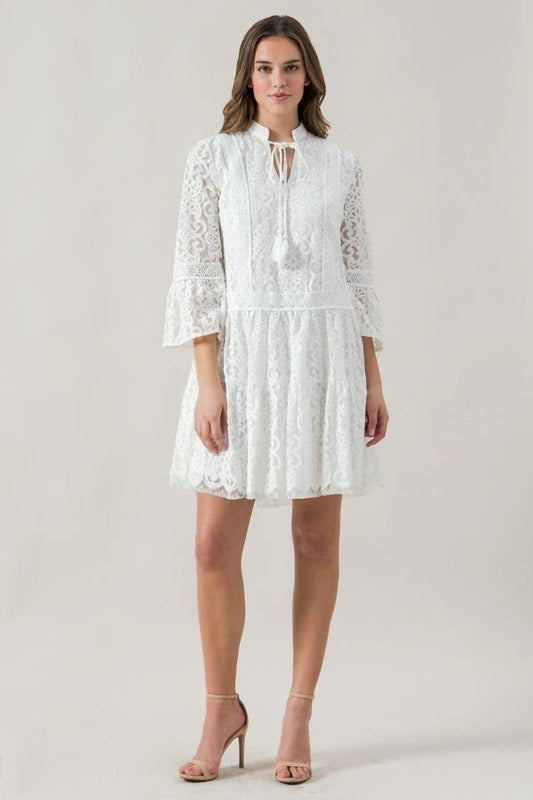 A Lace Babydoll Dress