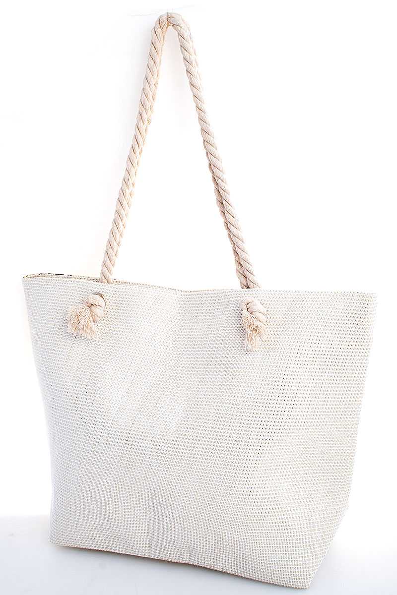 Holographic Leopard Print Tote Bag