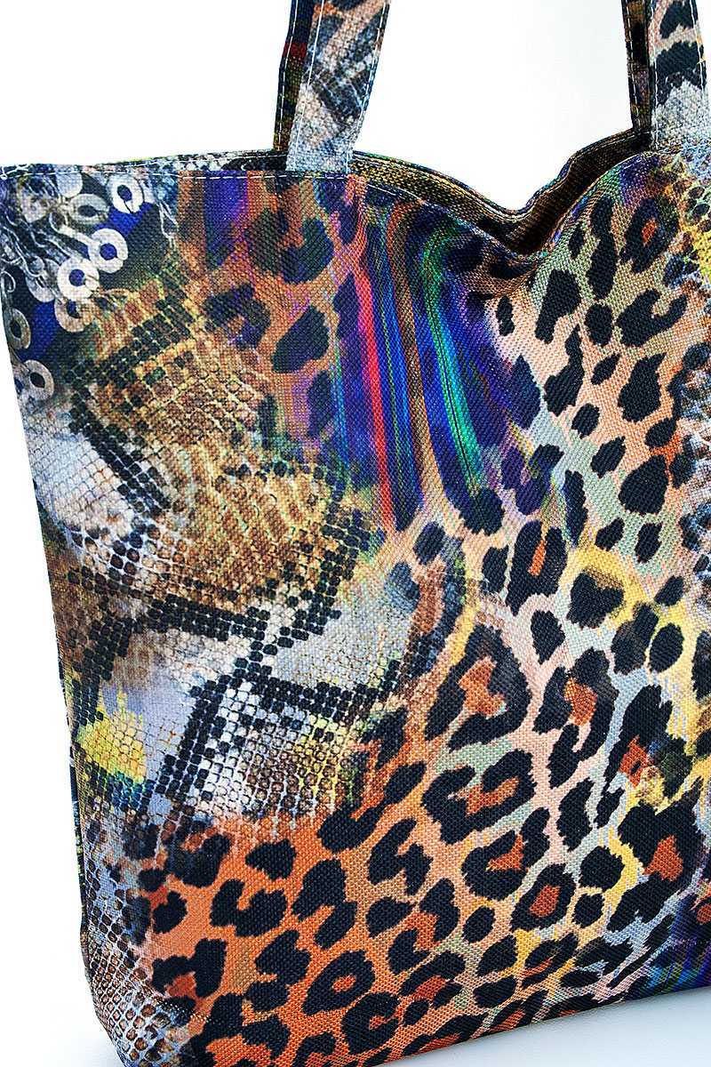 Animal Print Tote Bag