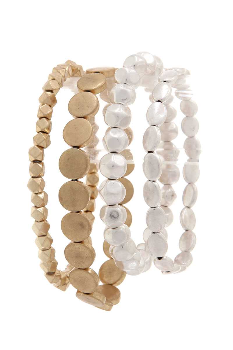 4 Layers Chic Beaded Bracelet