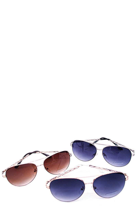 Trendy Fashion Aviator Sunglasses