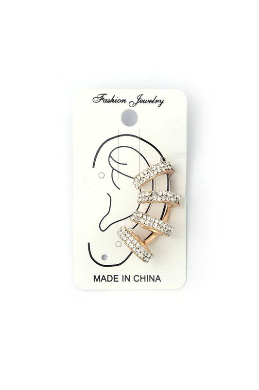 Rhinestone Cuff Earring