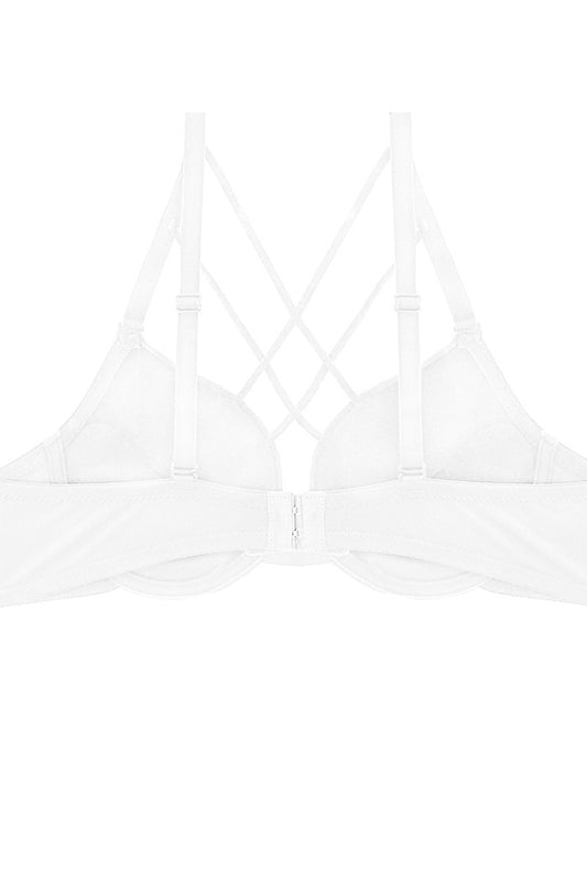 Plunge Cage Front Bra