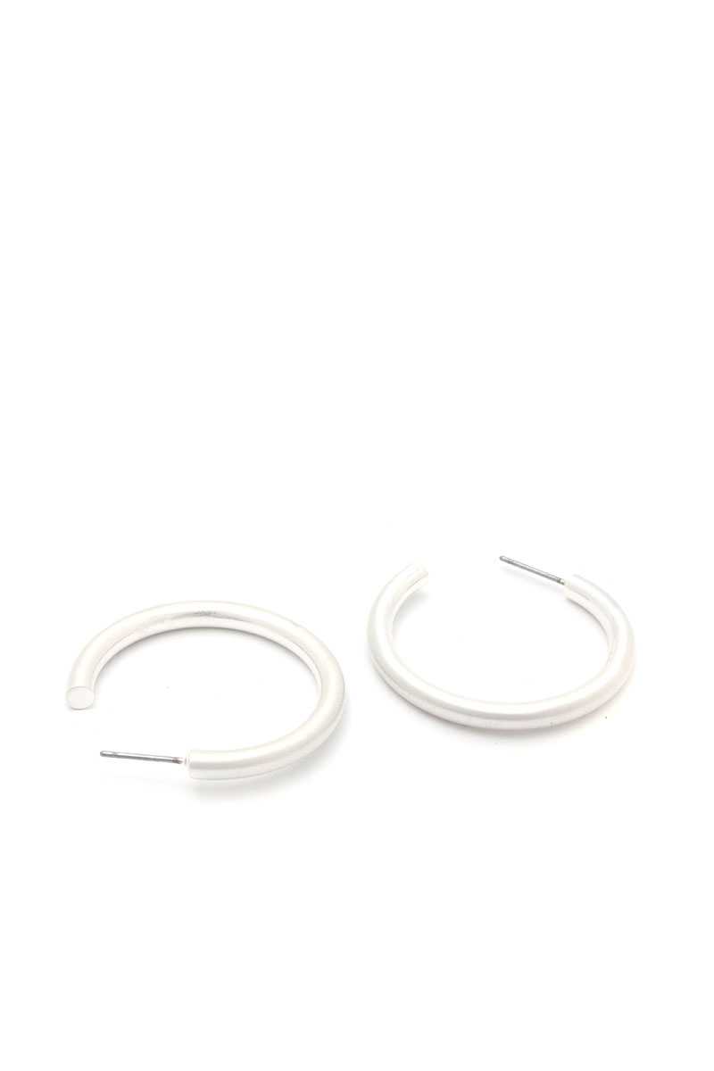 Tube Hoop Earring