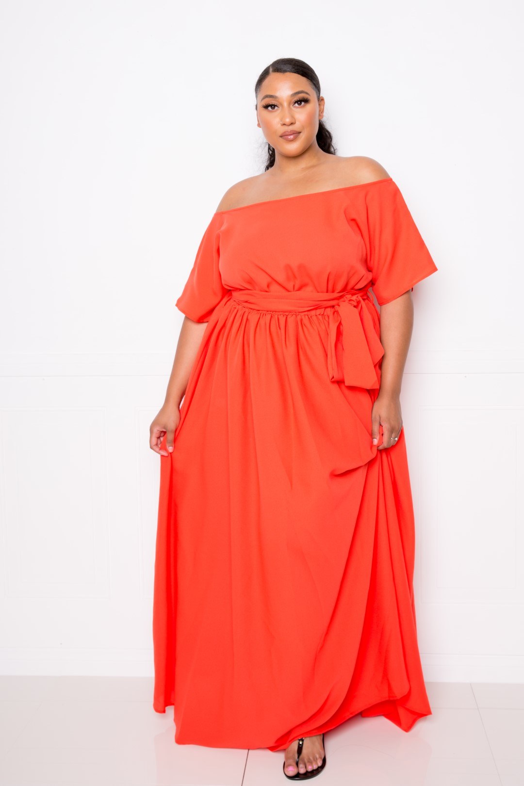 Off Shoulder See Through Dress