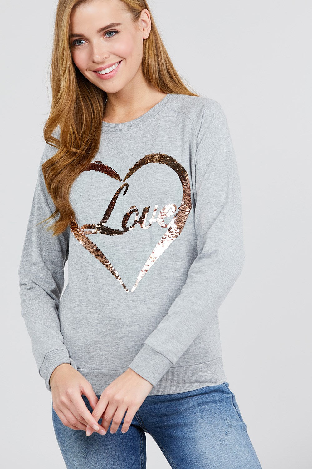 Love Sequins Pullover