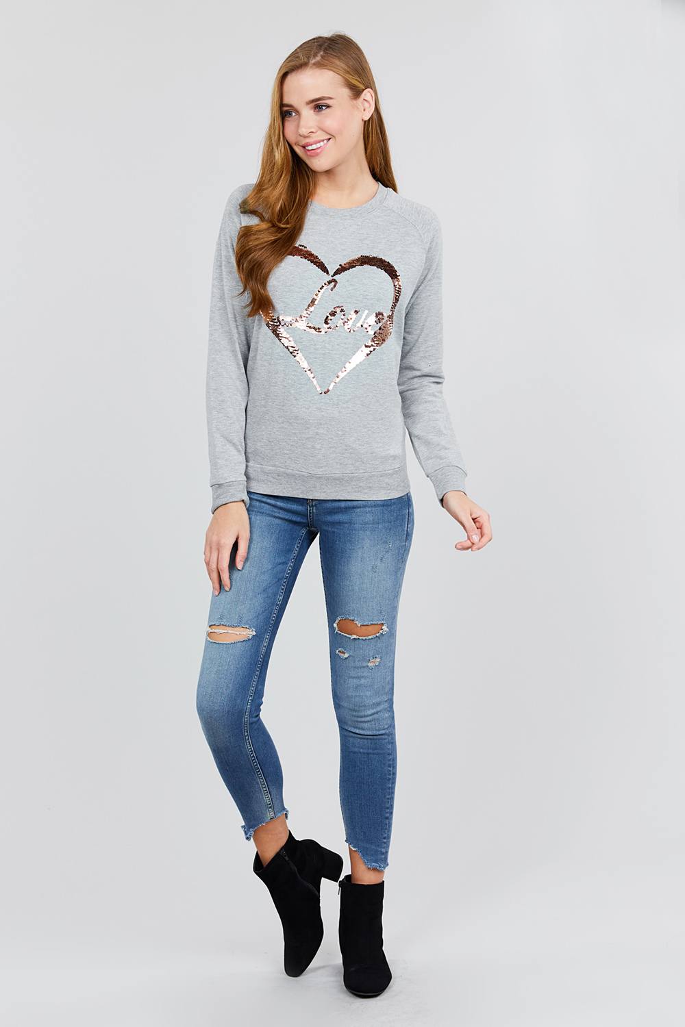 Love Sequins Pullover