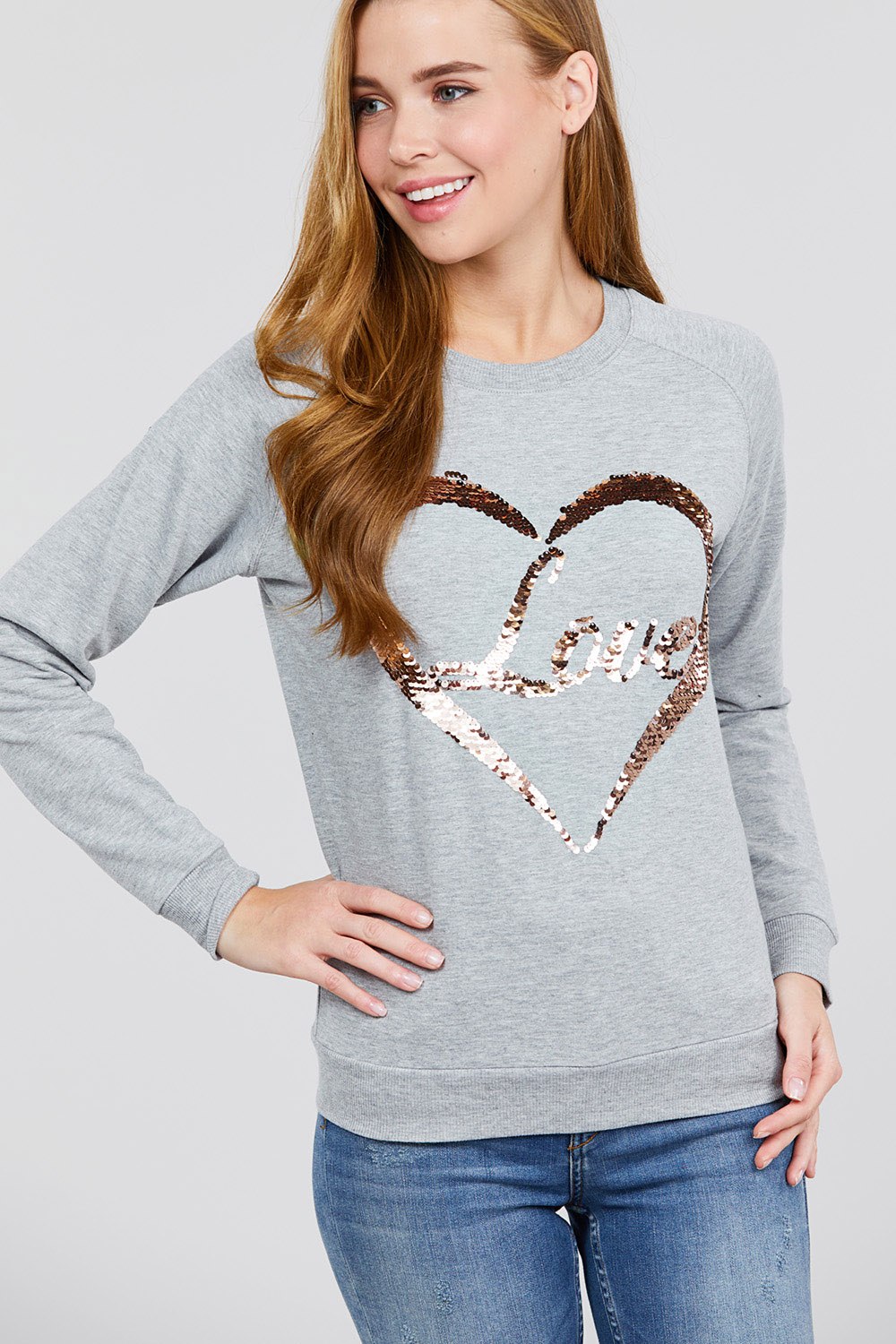 Love Sequins Pullover