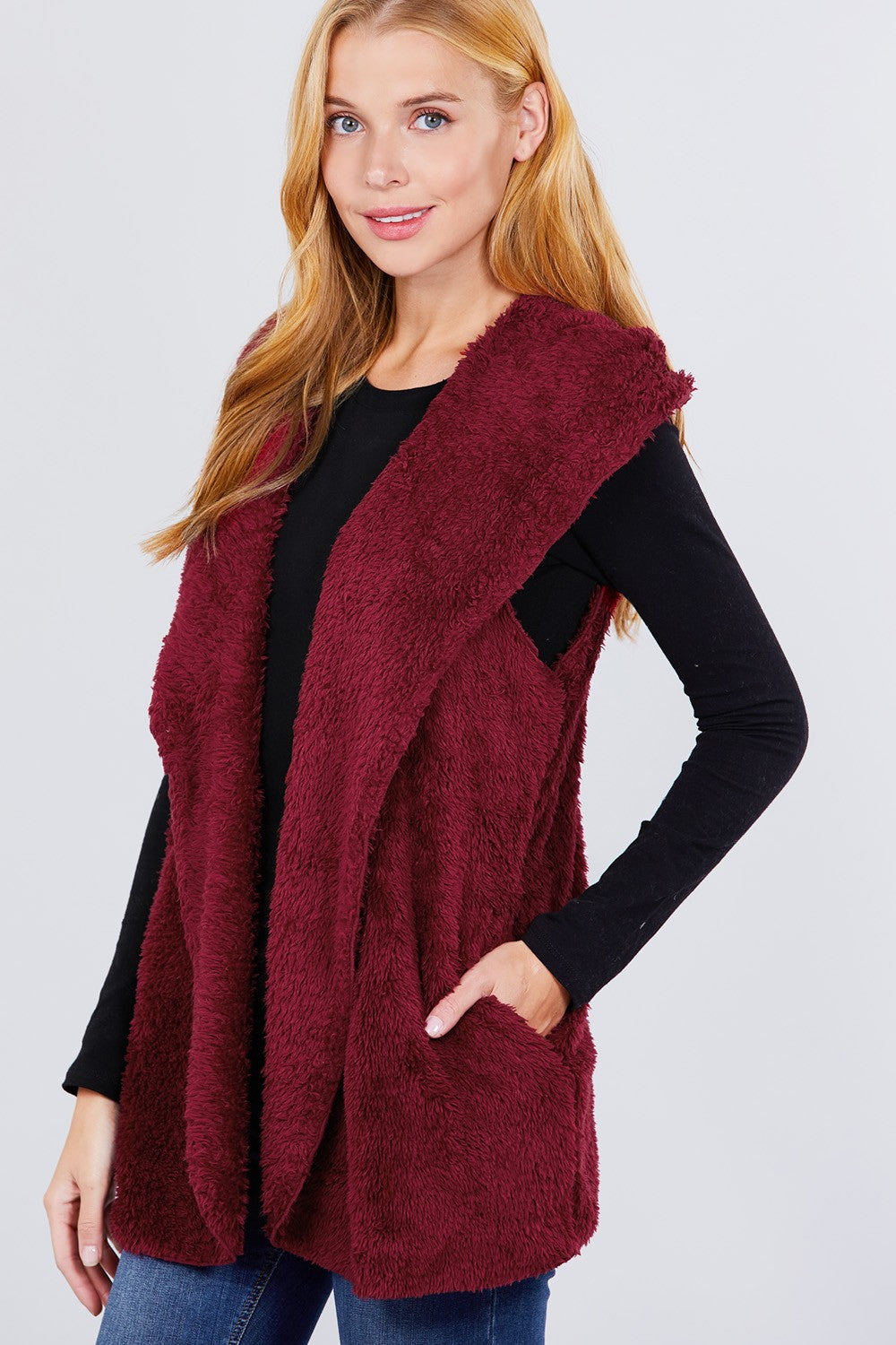 Faux Fur Fluffy Vest