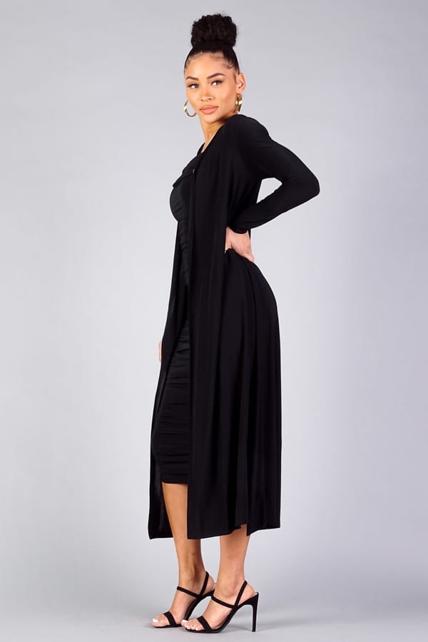 Sexy Silky Belted Robe