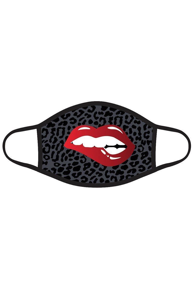 3d Sequin Fashion Graphic Printed Face Mask Unisex Adult