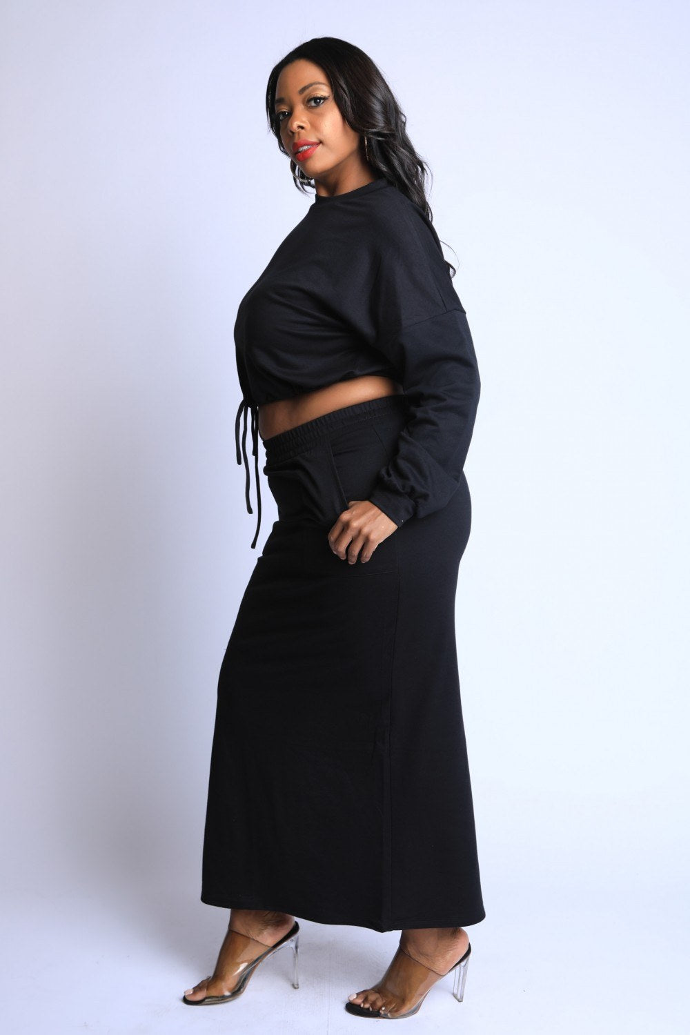 Maxi Skirt Lounge Set