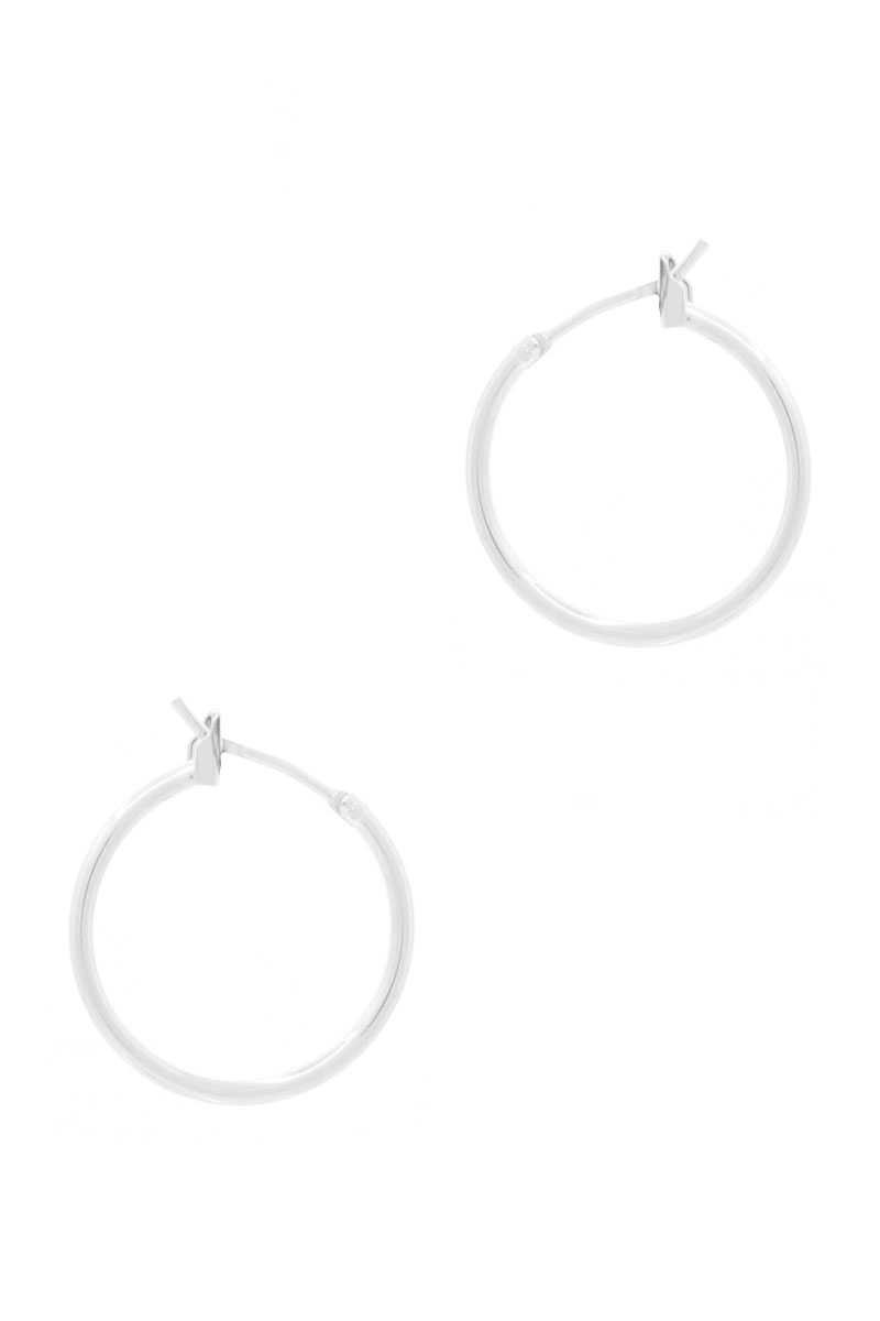 Basic Metal Mini Hoop Earring.