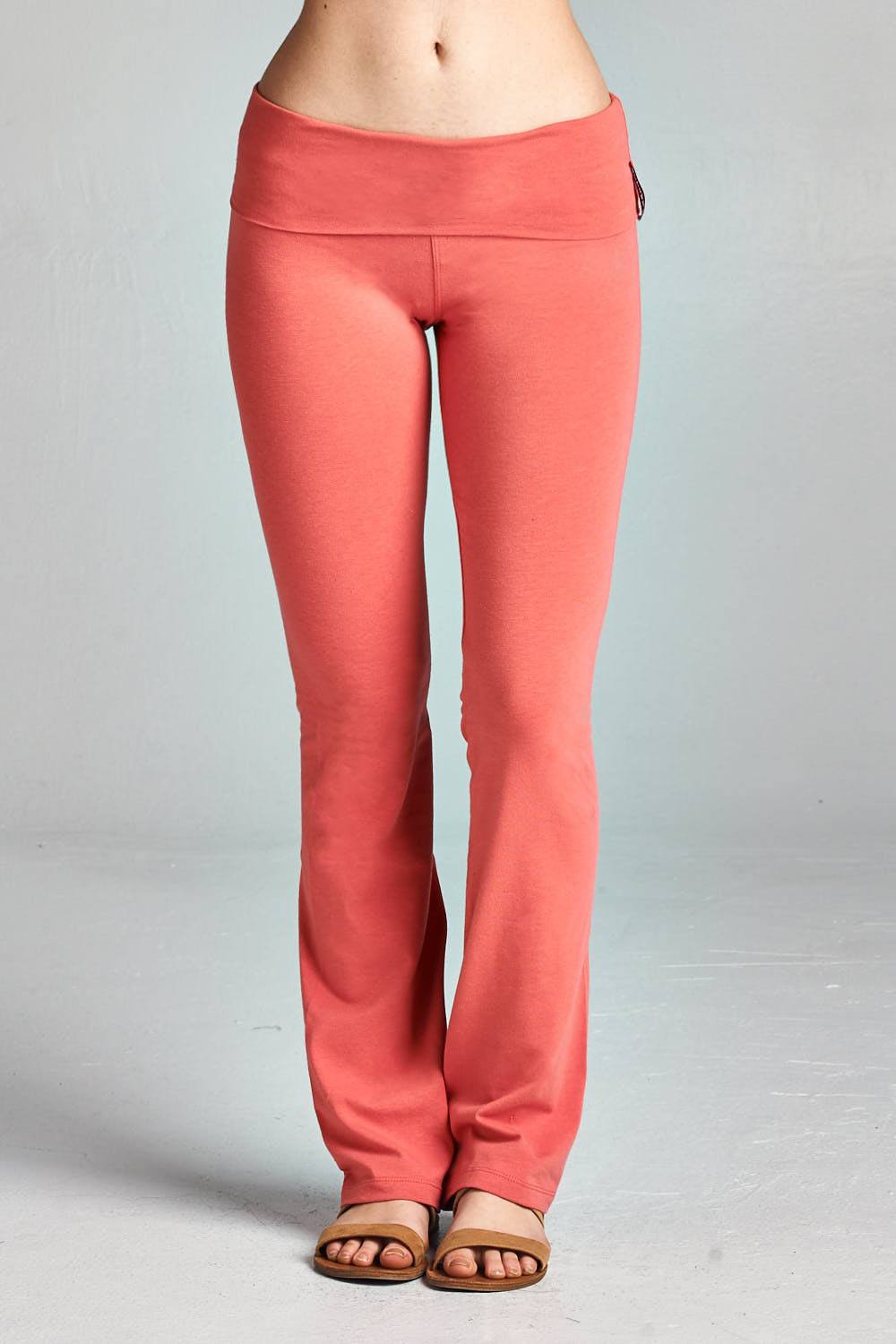 Banded Waist Yoga Pants