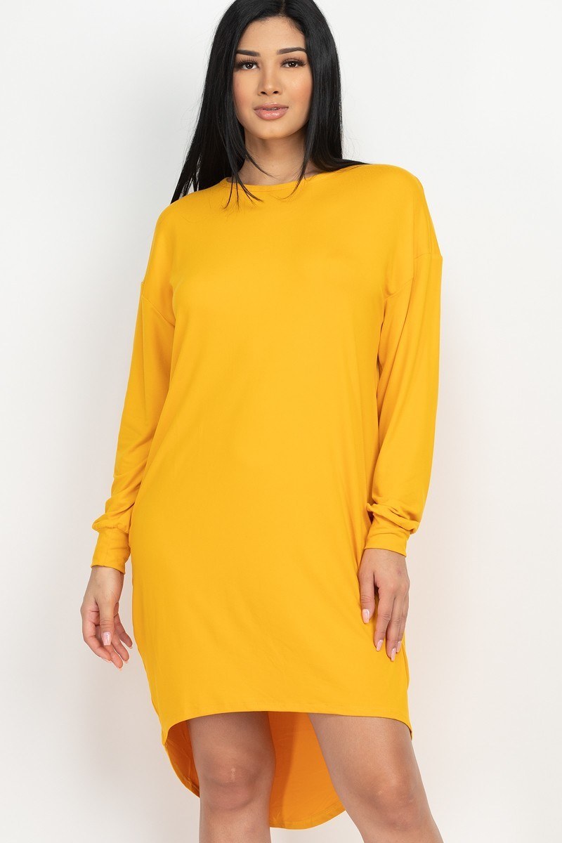 Cozy High Low Dress
