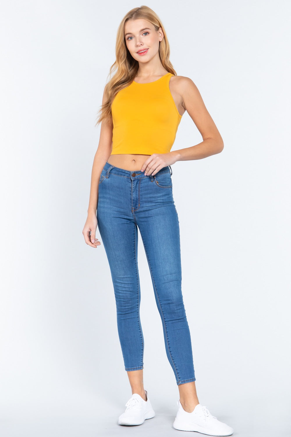 Halter Neck Crop Top