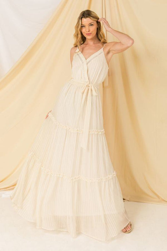 A Woven Maxi Dres