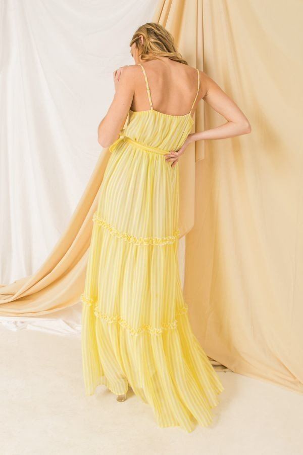 A Woven Maxi Dres