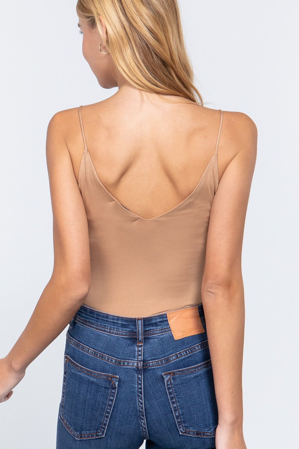 V-neck 2 Ply Cami Bodysuit