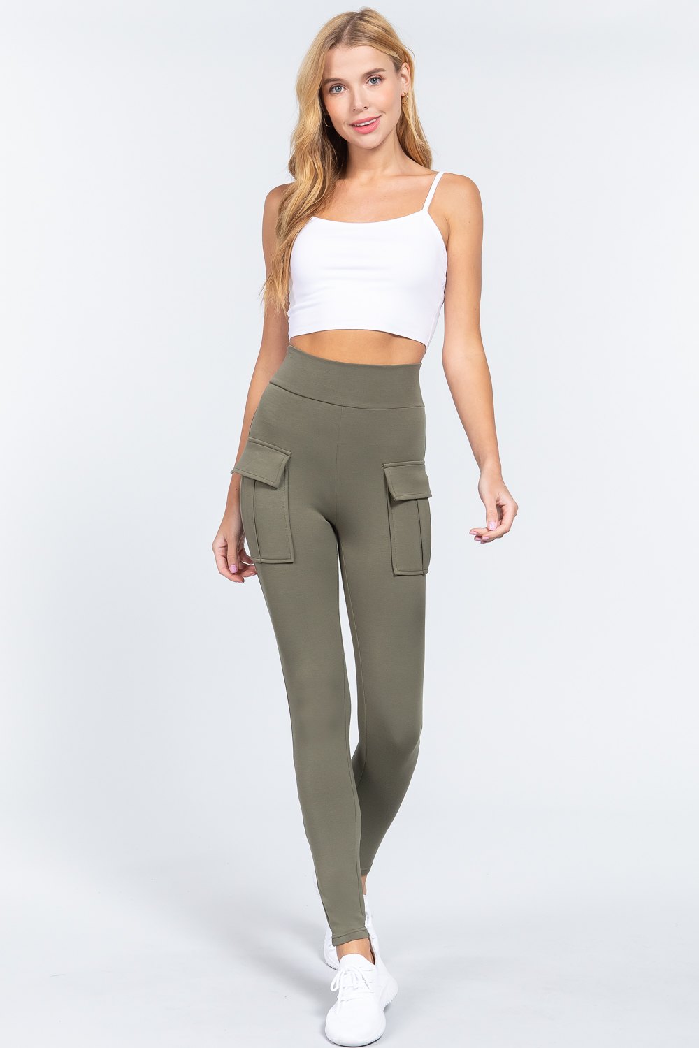Waistband Side Pocket Jogger Pants