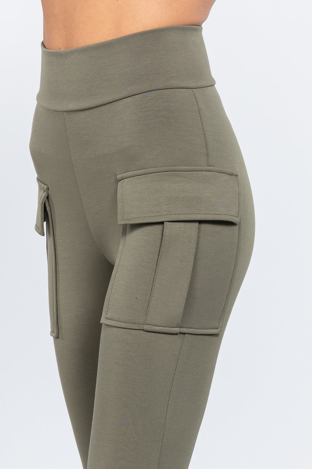 Waistband Side Pocket Jogger Pants
