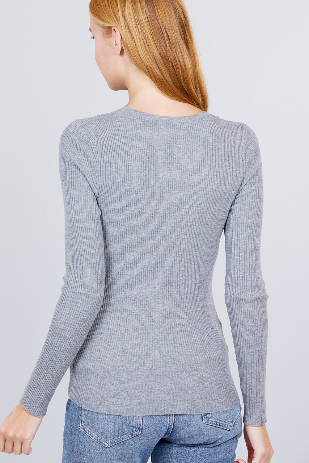 Viscose Henley Sweater