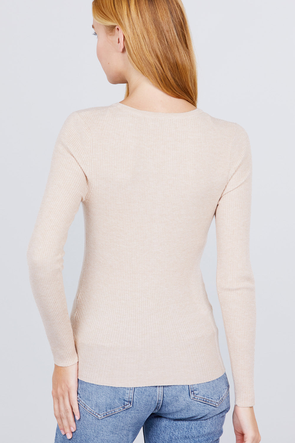 Viscose Henley Sweater